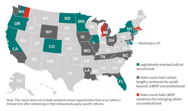 From coast to coast: Report spotlights growing support for second look policies across America