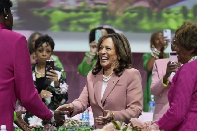 Black Democrats unite behind presumptive Democratic presidential nominee Kamala Harris