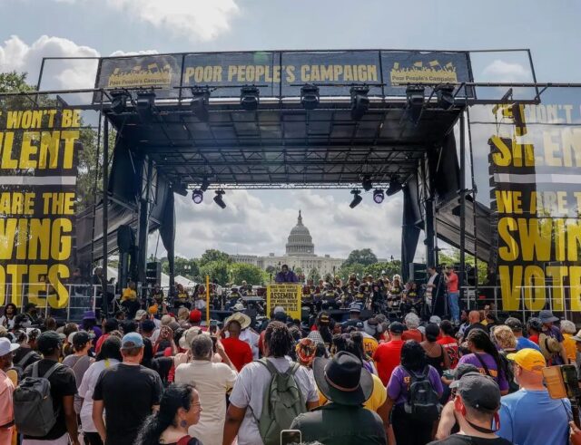 ‘We are a resurrection’: Poor People’s Campaign rallies for low-wage voters in D.C.