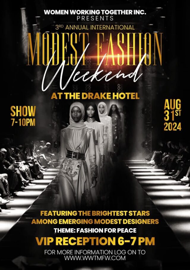 Modest Fashion Weekend is right around the corner