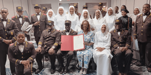 Proclamation Presented to Muhammad Mosque Number 57