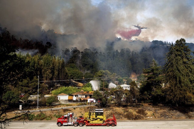 Another round of powerful, dry winds to raise wildfire risk across California