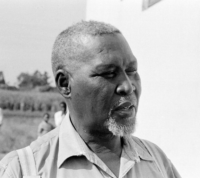 What was behind the death of the first African Nobel Peace Prize winner?