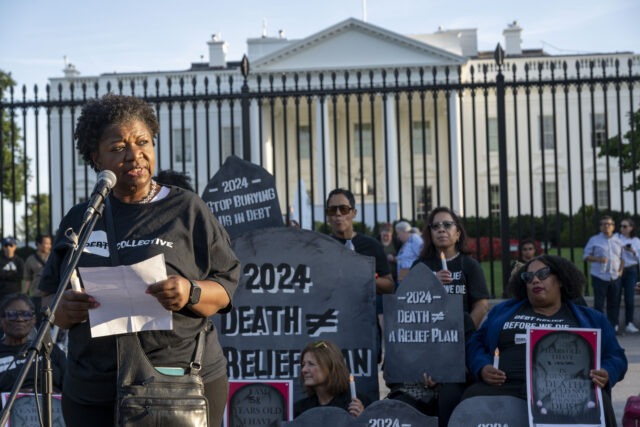 Senior citizens call for student debt relief