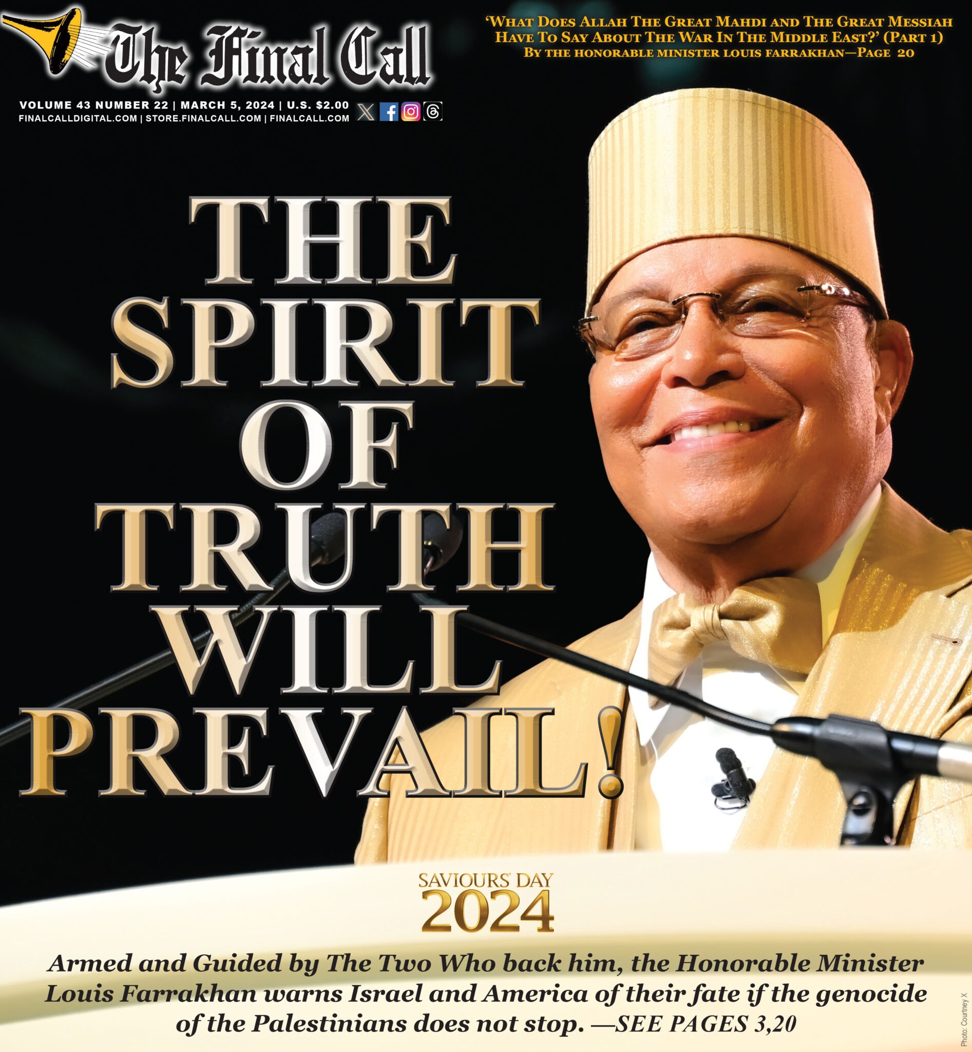 Islam Final Call A year of divine warning, service and new cultural experiences in the ...