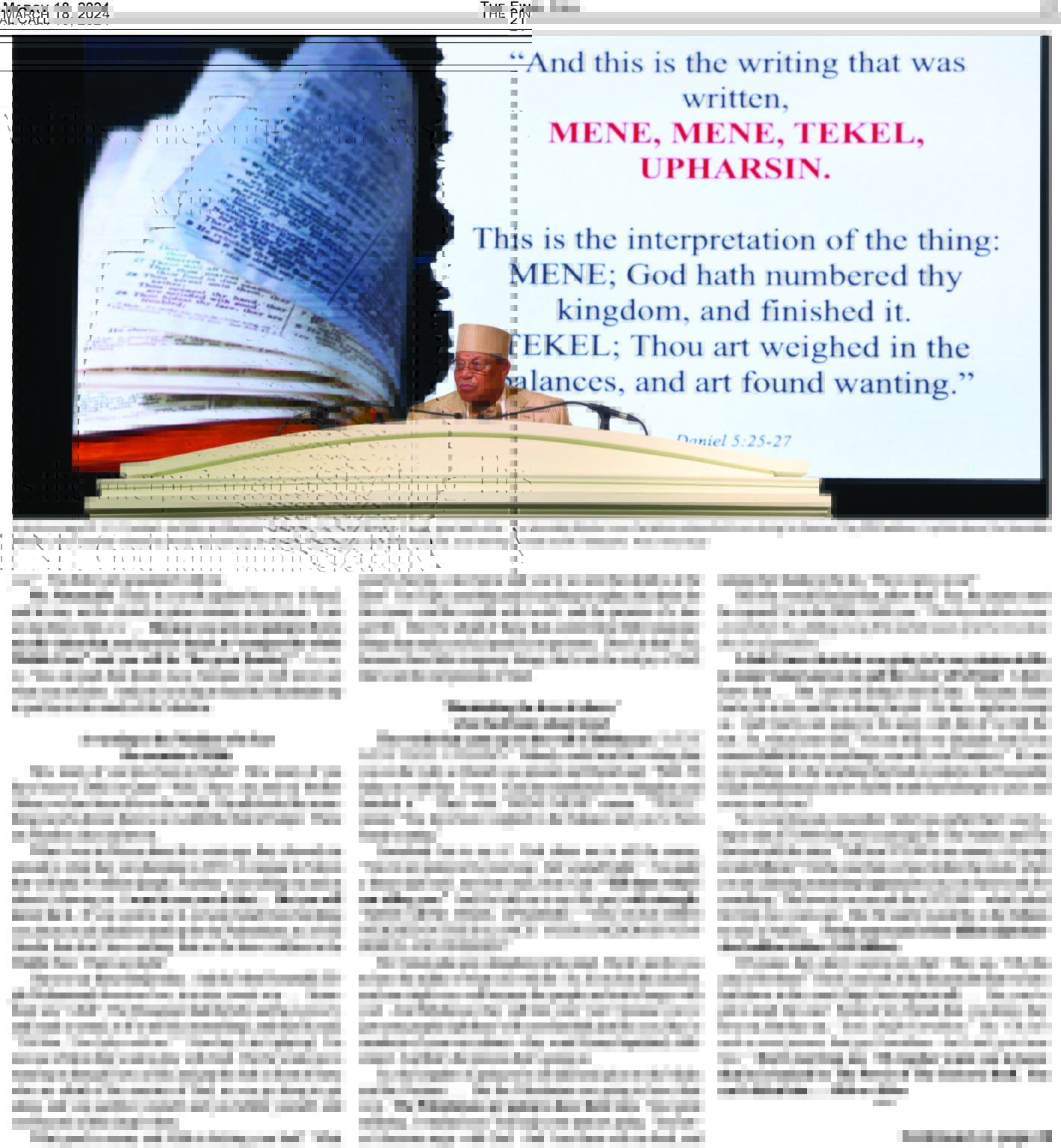 Islam Final Call A year of divine warning, service and new cultural experiences in the ...