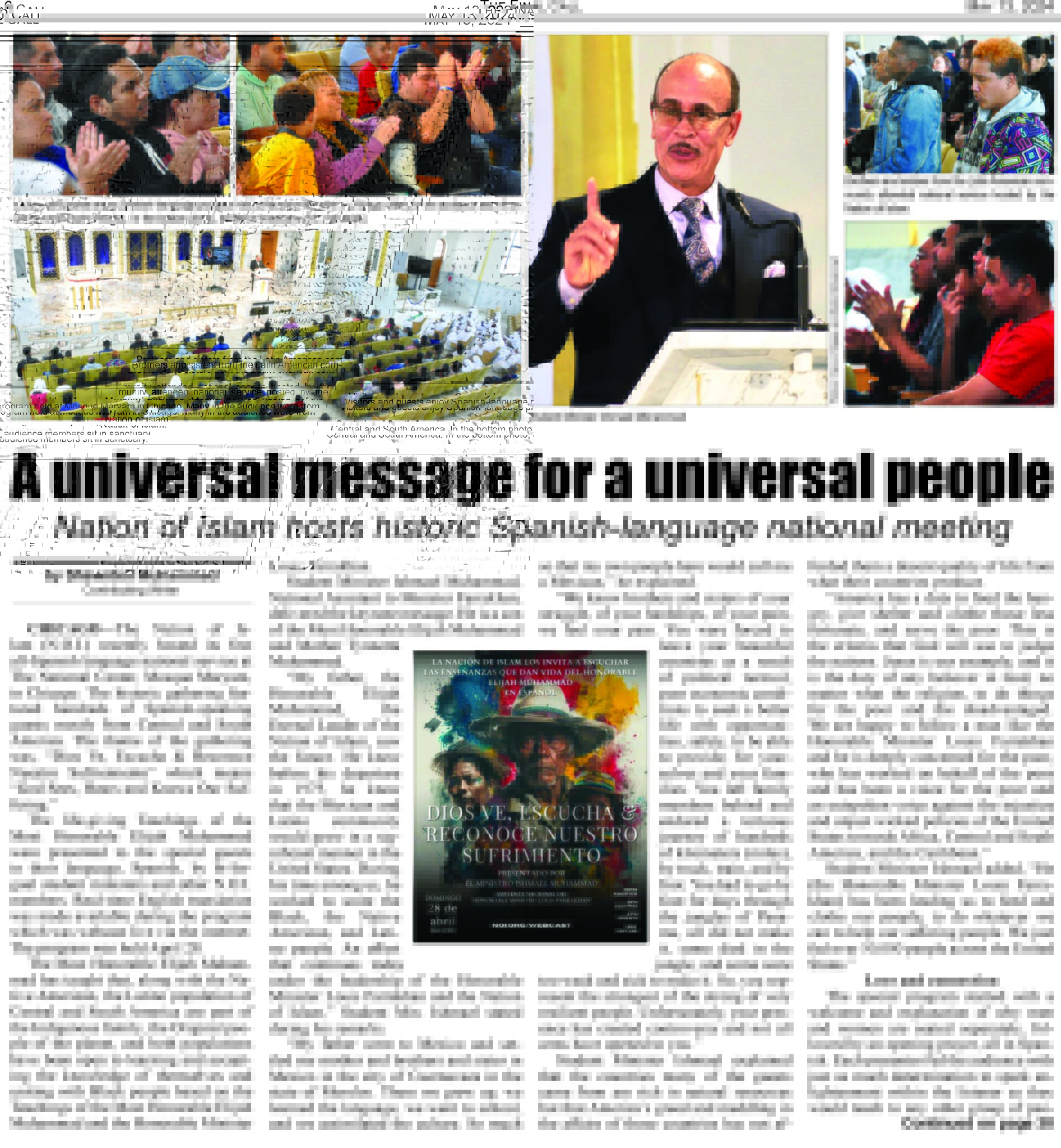 Islam Final Call A year of divine warning, service and new cultural experiences in the ...