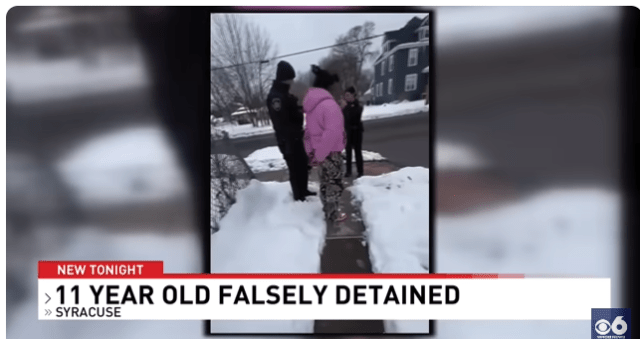 Making Snow Angels While Black: Cops traumatize an 11-year-old girl