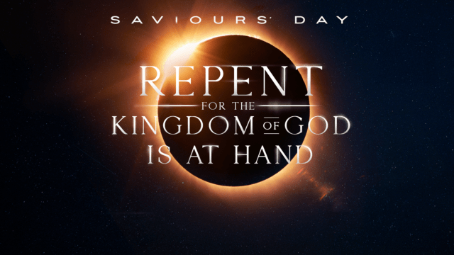 Repent For The Kingdom Of God Is At Hand