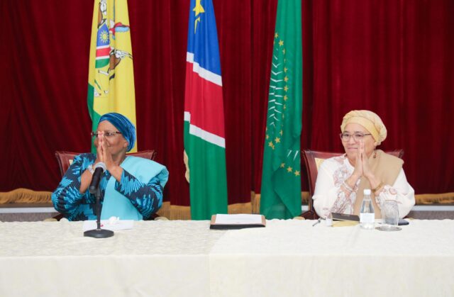 Namibia is first African nation with a female president and vice-president