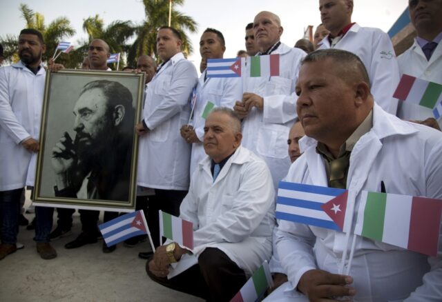 The U.S. increases pressure on Cuba by targeting its medical brigades