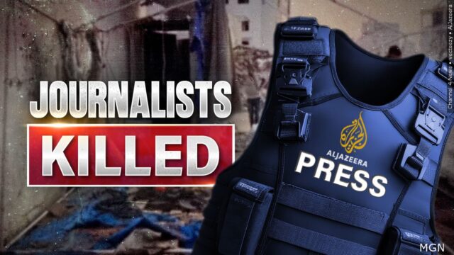 Israel assassinates six journalists in targeted drone strike on Gaza City