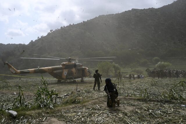 Afghanistan searches for survivors as death from massive quake tops 1,100
