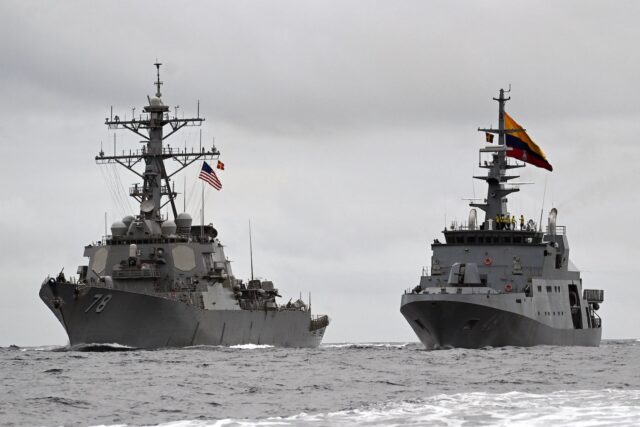 U.S. war machine looms over Venezuela
