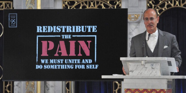 Redistribute the Pain: We Must Unite and Do Something For Self