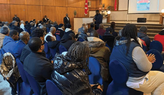 An evening of prayer, brotherhood at Mosque No. 1 in Detroit
