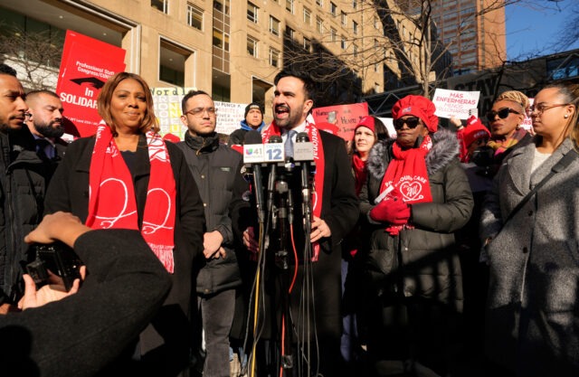 Nearly 15,000 nurses strike against wealthy NYC hospitals after negotiations stall