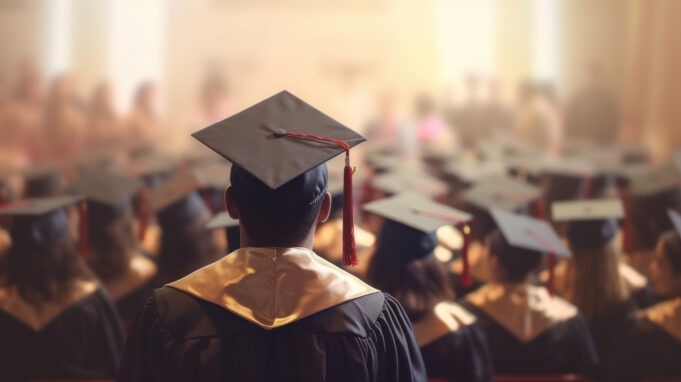 University graduation celebration