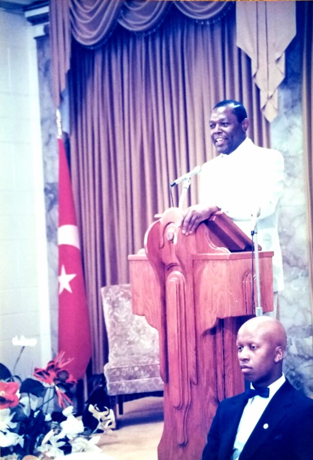 Minister Abdul Akbar Muhammad International Representative of the Honorable Minister Louis Farrakhan and the Nation of Islam