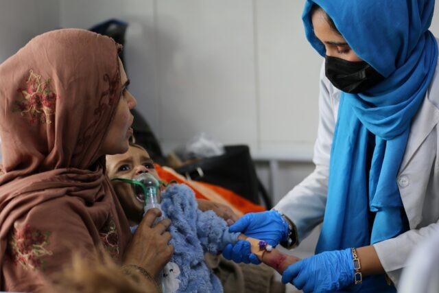 Humanitarian crisis ‘worsening’ in Afghanistan as war erupts in the Middle East