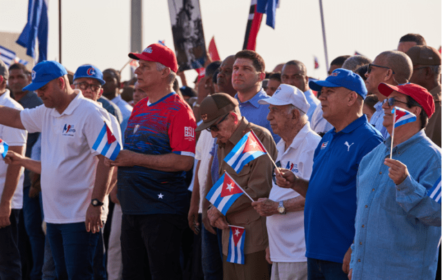 Rally in Havana draws half a million people as U.S. tightens grip on Cuba