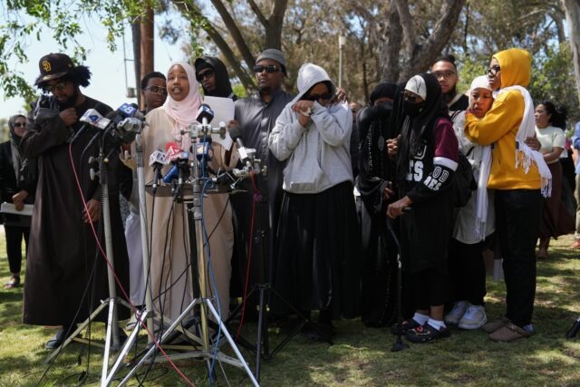 Community mourns lives of three Muslims slain at Islamic Center of San Diego The attack is being investigated by authorities as a possible hate crime