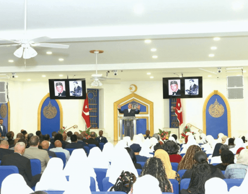 Student Minister Ishmael Muhammad inspires at ‘Unity Sunday’ in New York