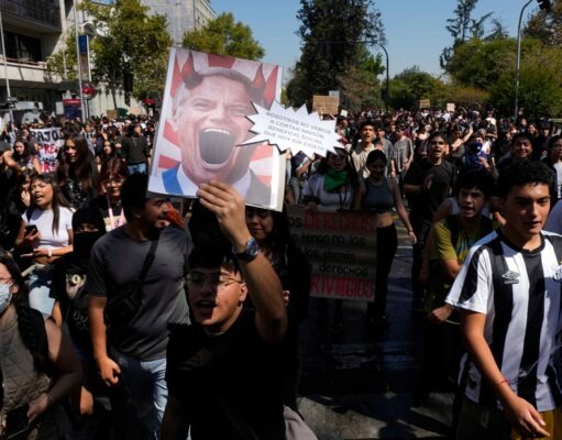 Protesters clash with police in Chile’s capital over President Kast’s education cuts