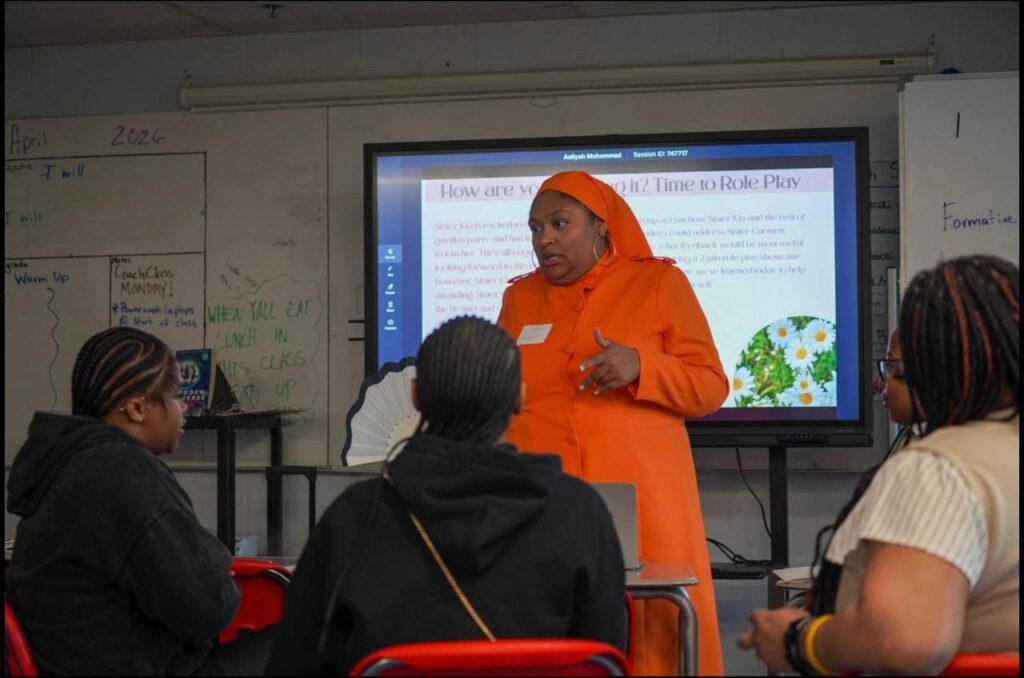 M.G.T. Vanguard of Mosque No. 6 hosts seminar for teen, pre-teen girls