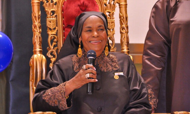 Serving and aiding a woman of God