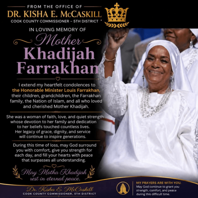 The world pays honor and tribute to the ‘Mother of the Faithful’
