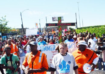 St. Sabina parishioners defend Father Pfleger, demand investigation reforms