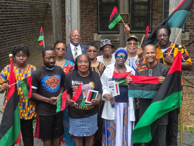 Community members honor historic Black freedom fighters