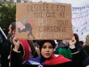 French politicians play blame game over widespread protests